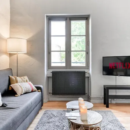 Le Cocon / Free Parking / Wifi / Netflix Apartman *